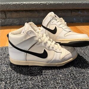 Nike Men's High Dunk White/Black 904233-103. 2017 Version Size 11